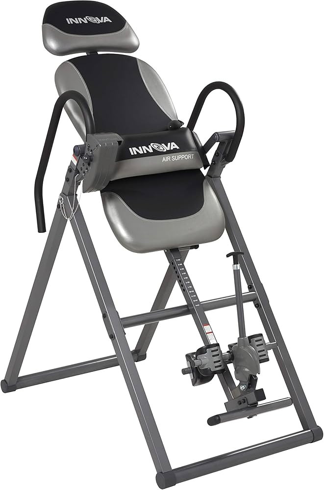 Innova ITX9900 Inversion Table with Air Lumbar Support, Black/Gray | Amazon (US)