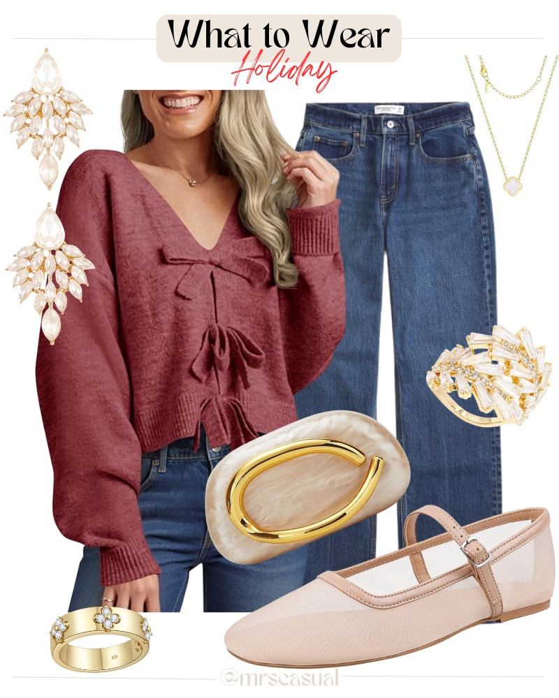 A pretty holiday top you’ll wear way beyond Christmas 🤍 🔗⬇️

#LTKOver40 #LTKSeasonal #LTKHoliday