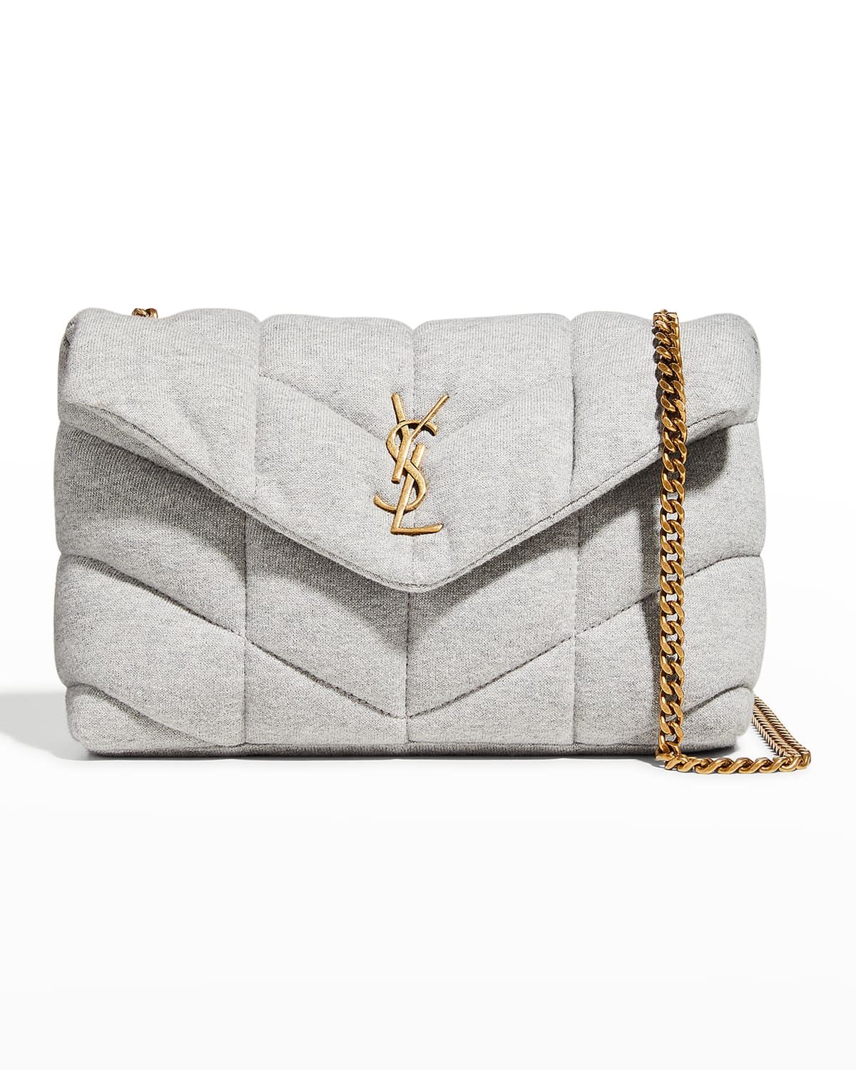 Toy YSL Puffer Jersey Crossbody Bag | Neiman Marcus