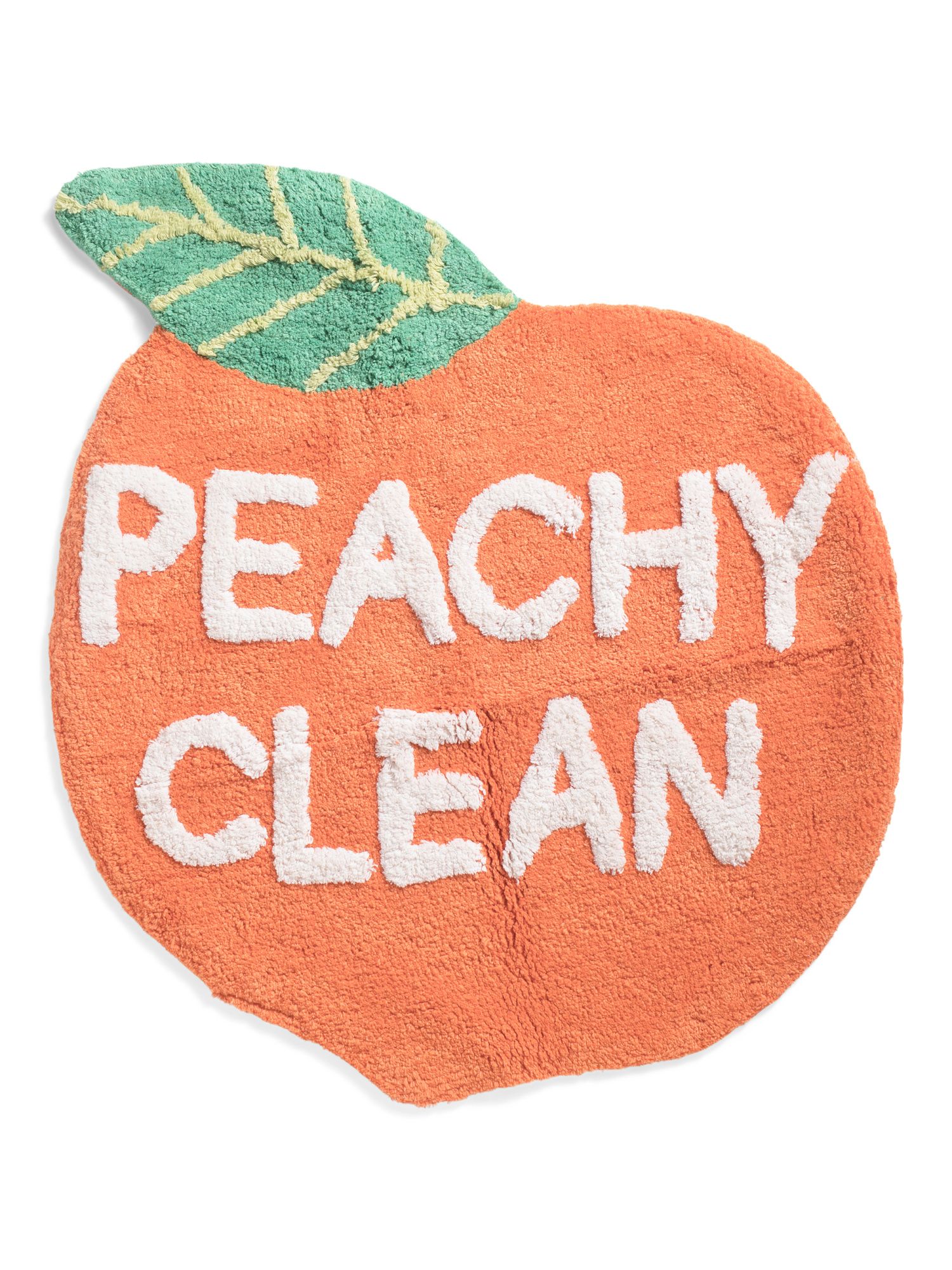 Peachy Clean Novelty Bath Rug | TJ Maxx