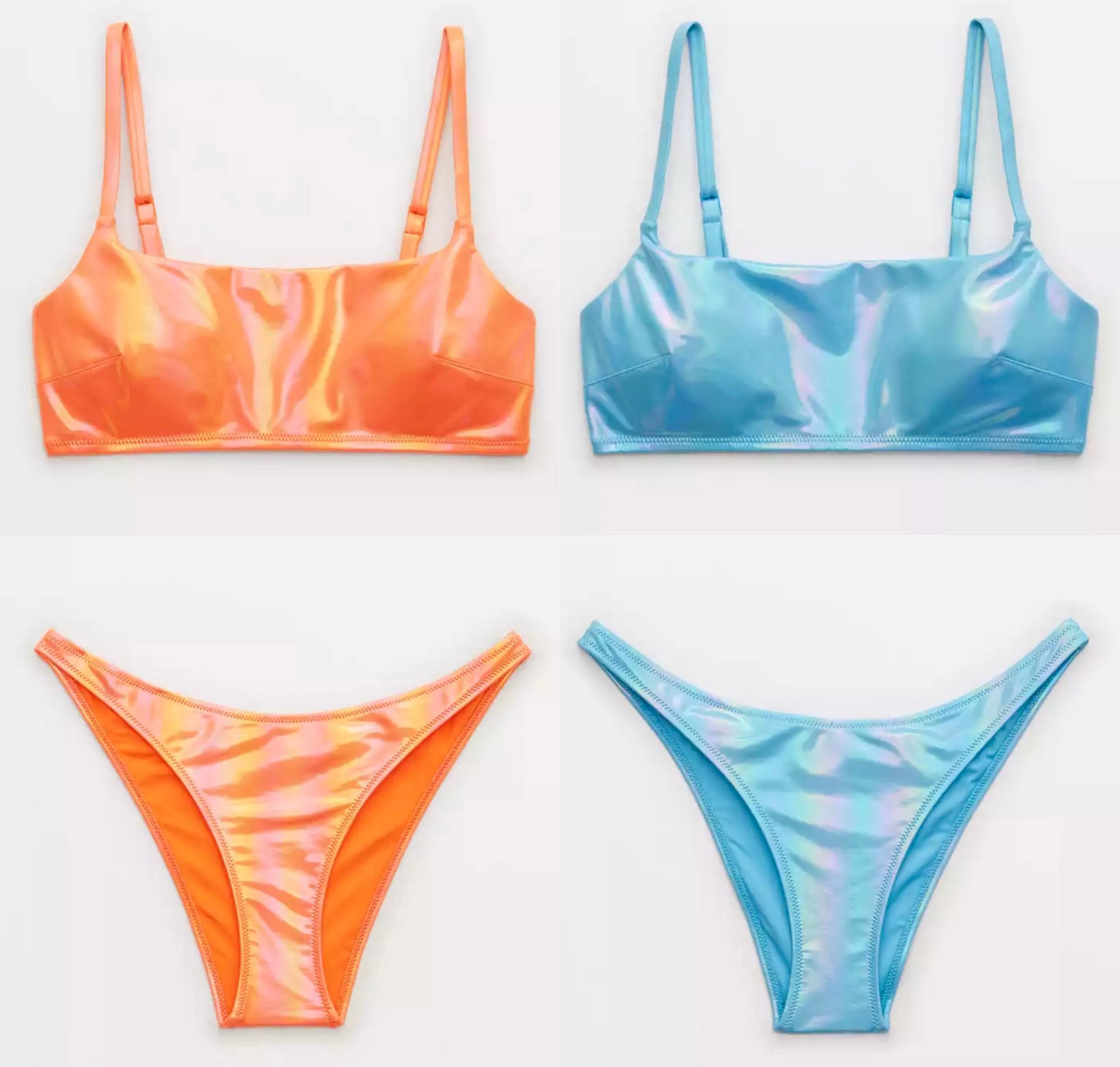 OBSESSED with these metallic bikinis!! Perfect for summer and vacation!

#LTKunder50 #LTKSeasonal #LTKFind