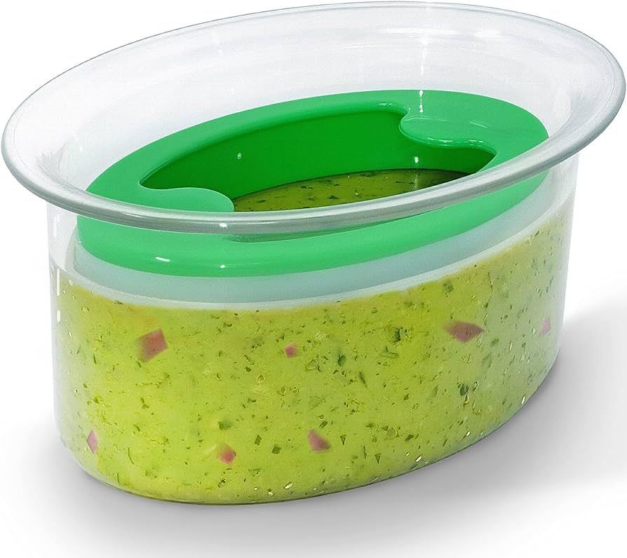 NANBUZZ SOLUTIONS Guacamole Keeper Storage Container with Airtight Lid | Amazon (US)