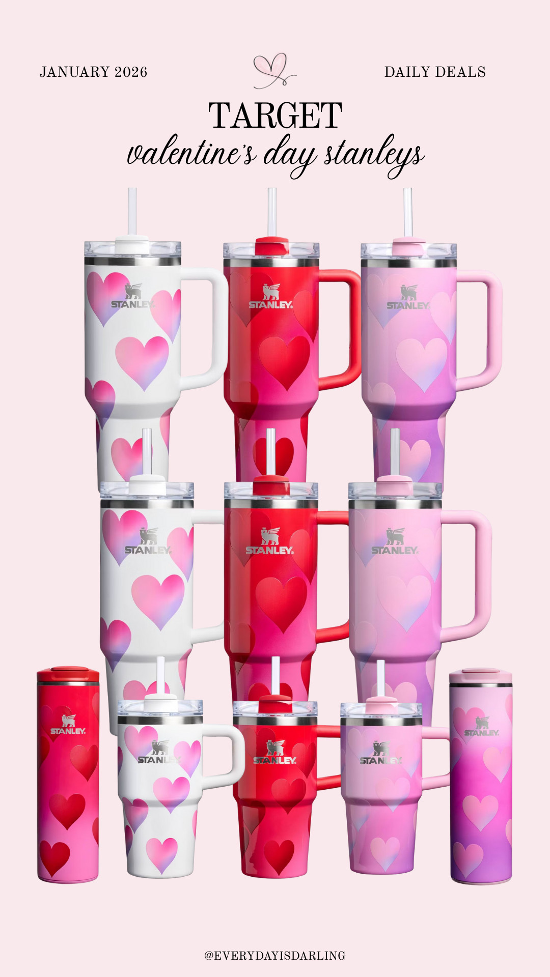 Target has new Valentine's day stanleys! So cute!! 

 #LTKSeasonal #LTKHome