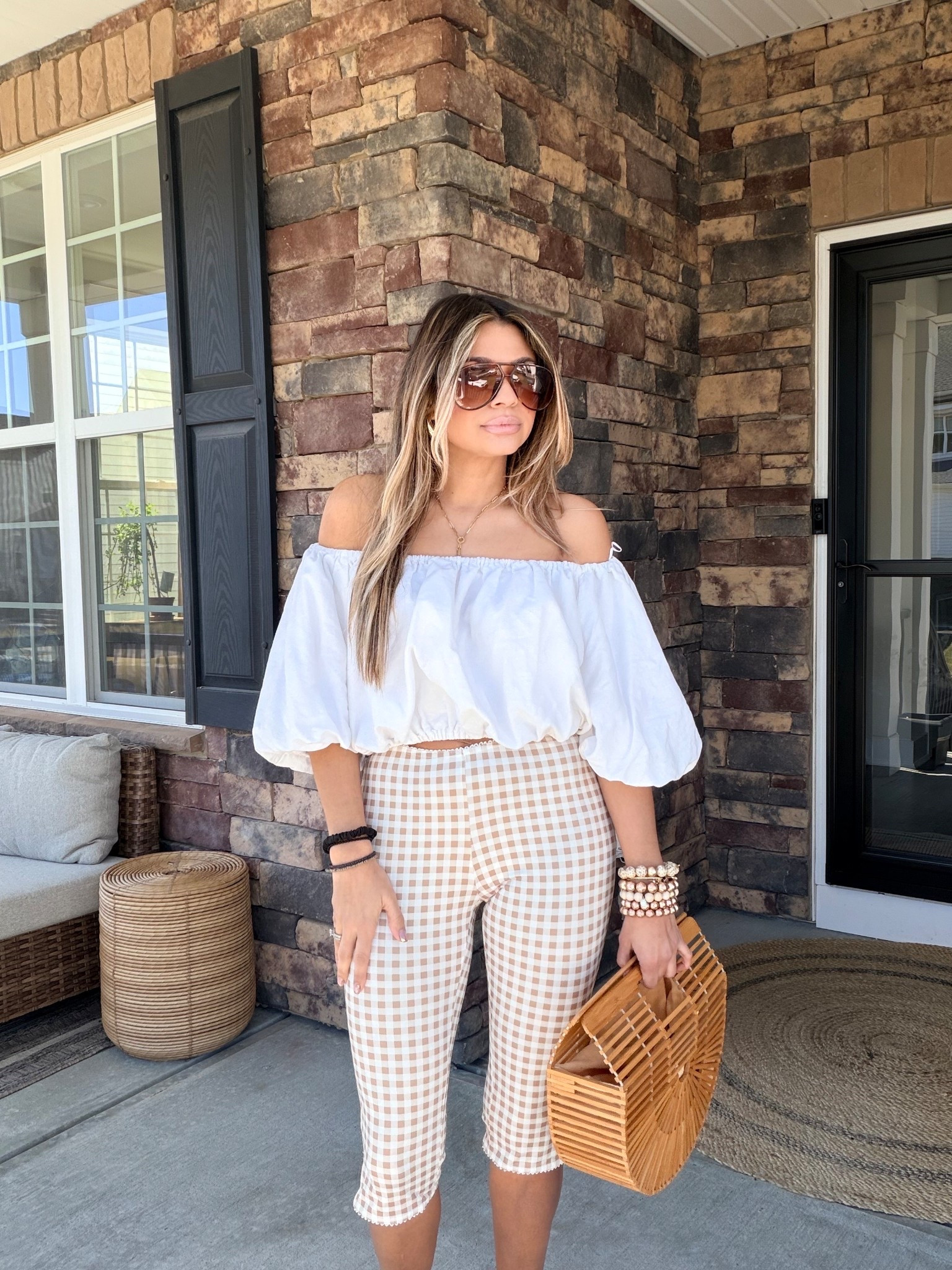 Capris are in for spring . These plaid legging capris are so cute . 
Great to upcoming vacations or just lunch with the girls 

#LTKdayinmylife #LTKgrwm #LTKootd
