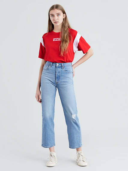 Levi's Ribcage Ankle Straight Women's Jeans 29x27 | LEVI'S (US)