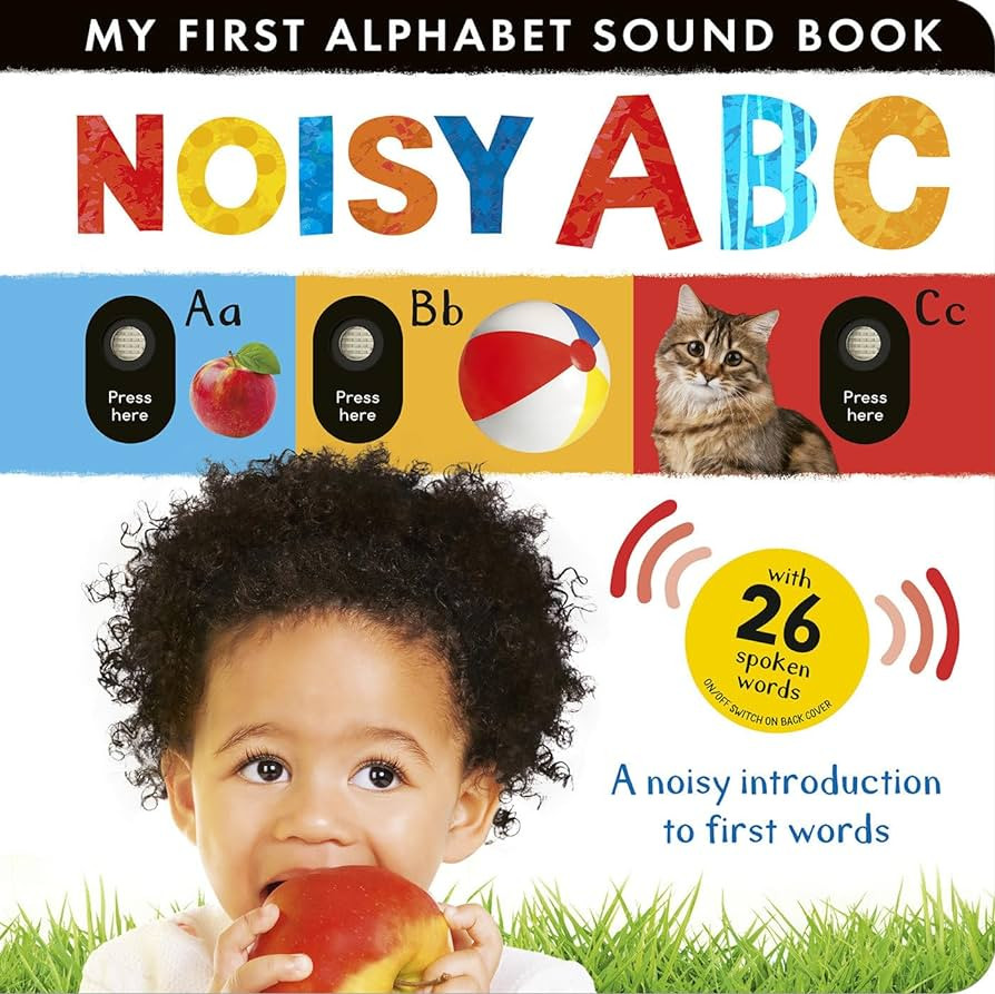 Noisy ABC: A Noisy Introduction to First Words with 26 Spoken Words (My First) | Amazon (US)