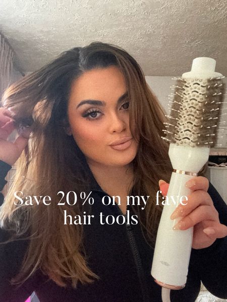 SAVE 20% of my favorite T3, hair tools, T3 code
GABRIELLAL20 including this hairdryer brush and my favorite curling iron #HairTools #Hair #Hairstyles #LongHair #LatinaCreator 

#LTKstyletip #LTKSpringSale #LTKbeauty