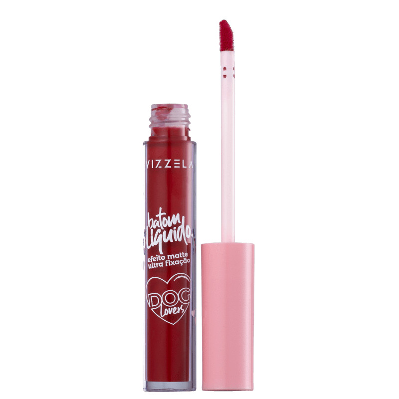 Vizzela Cosméticos Dog Lovers Cor 10 Pug
        
            
                 - Batom Líquido... | Beleza Na Web (BR)