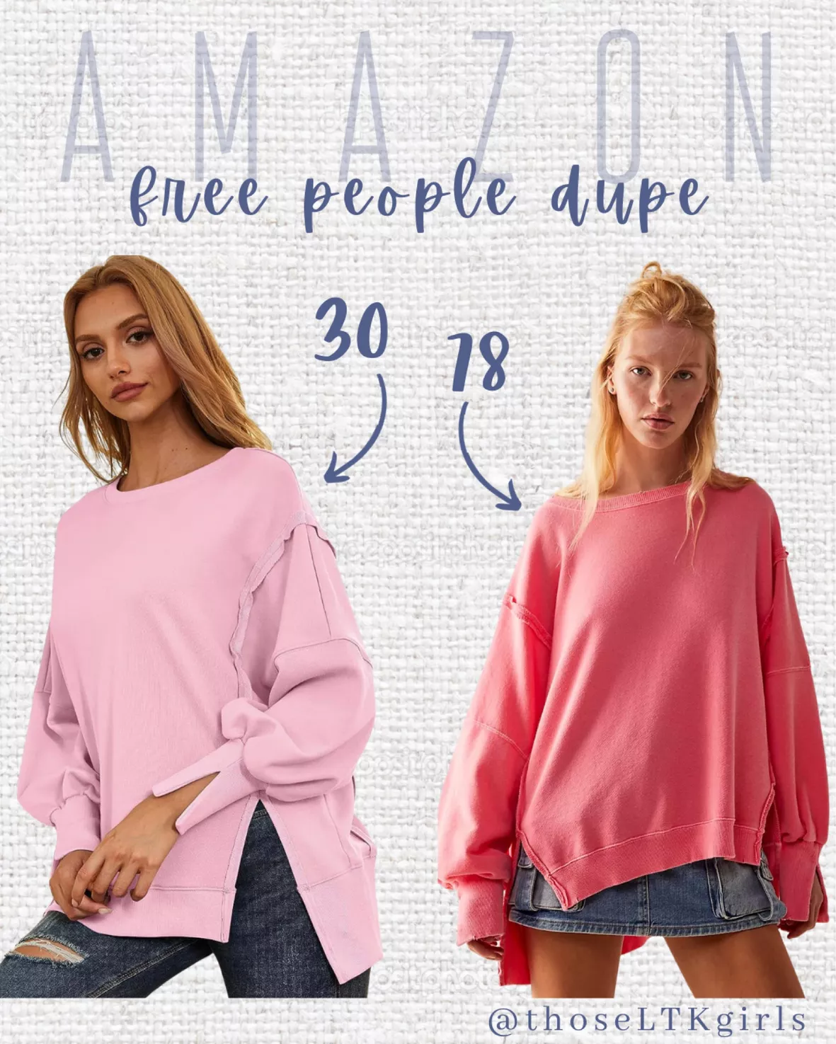  Free Fall People Dress Dupe Daily Deals Crewneck