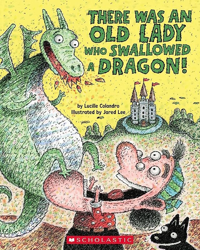 There Was an Old Lady Who Swallowed a Dragon! | Amazon (US)