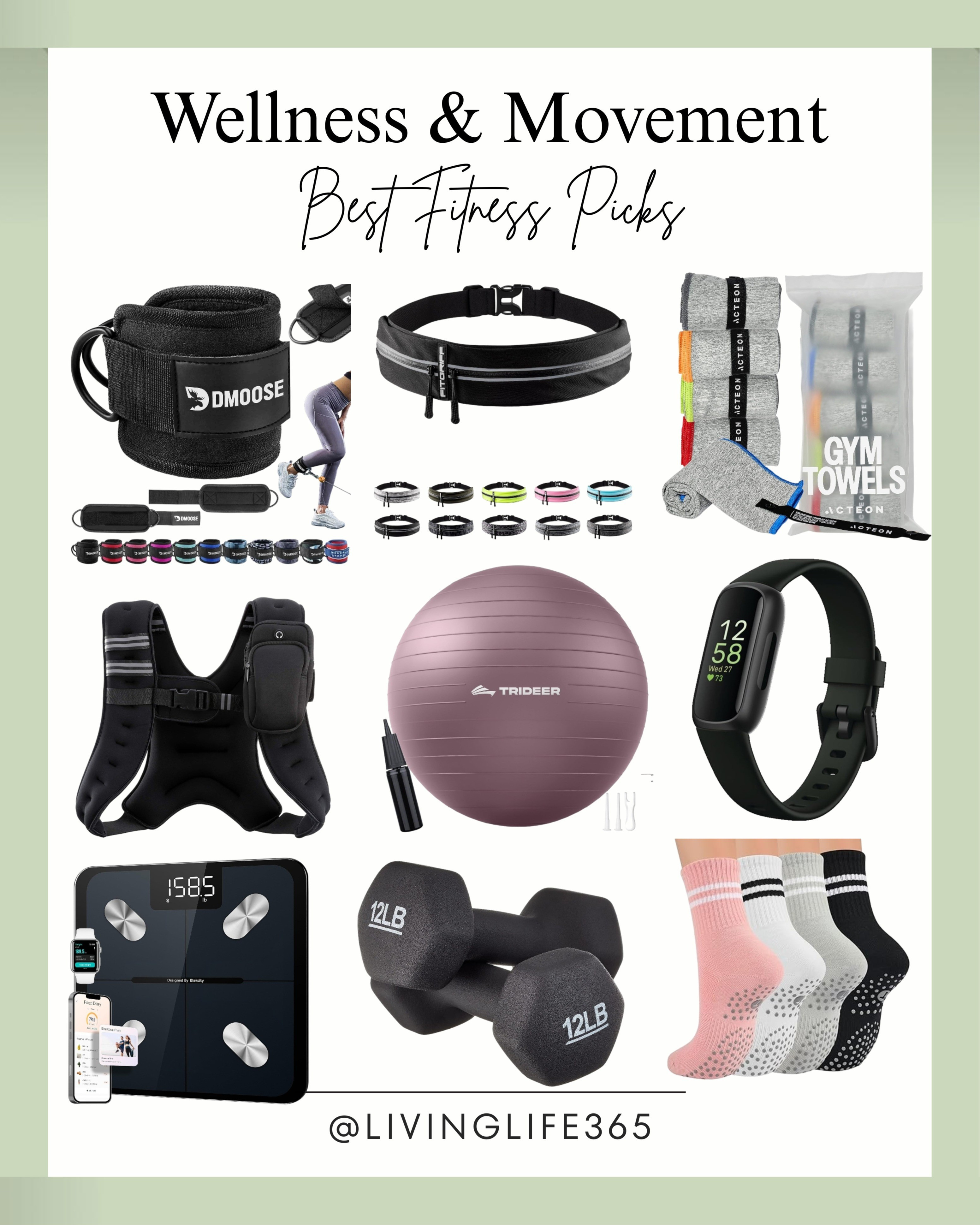 Your best life starts here! Get ready to crush your fitness goals with my must-have wellness and movement essentials. I've linked all my top picks, from the softest activewear to the recovery tools that make all the difference. Swipe up to shop and elevate your routine! #WellnessJourney #Movement #Activewear #FitnessMotivation #GymEssentials #WorkoutGear #SelfCare #HealthAndWellness #ShopTheLook #LTKFit

#LTKSaleAlert #LTKSeasonal #LTKActive