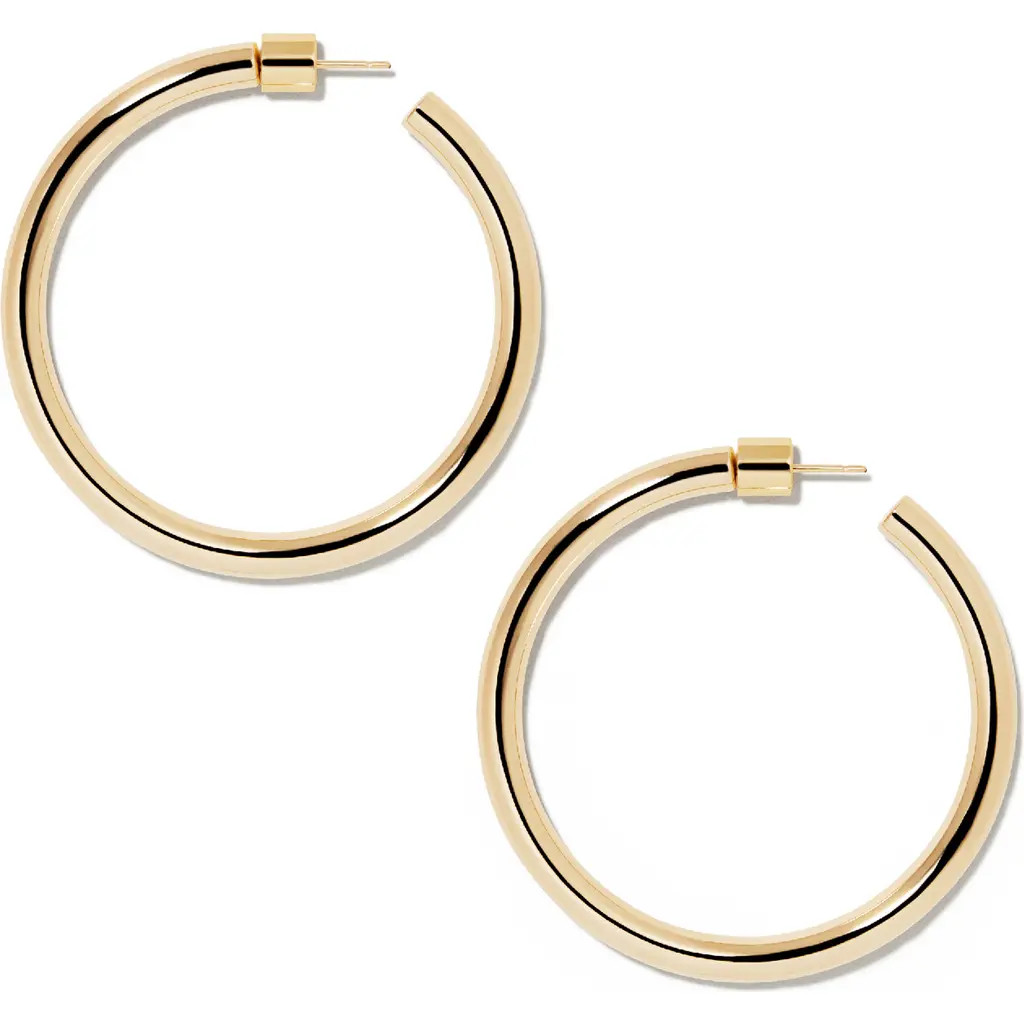 Jennifer Fisher Lilly Baby Hoops, 1.5-Inch in Gold at Nordstrom | Nordstrom