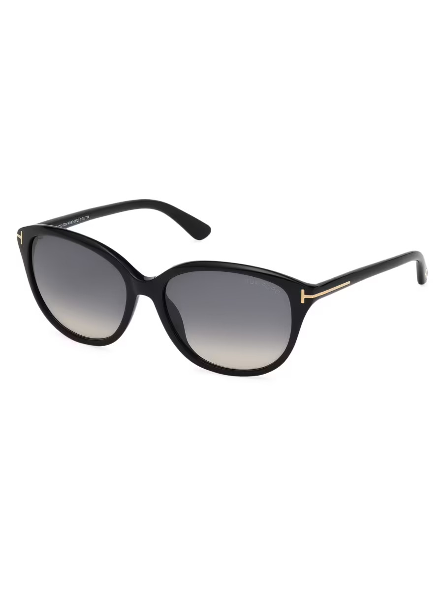 57MM Rectangle Acetate Sunglasses | Saks Fifth Avenue