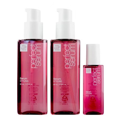 Mise en Scene Perfect Styling Serum Special Set [ 3pcs ] - Style Smarter, Not Harder: The Serum That Sets Your Look and Repairs Your Hair | Target