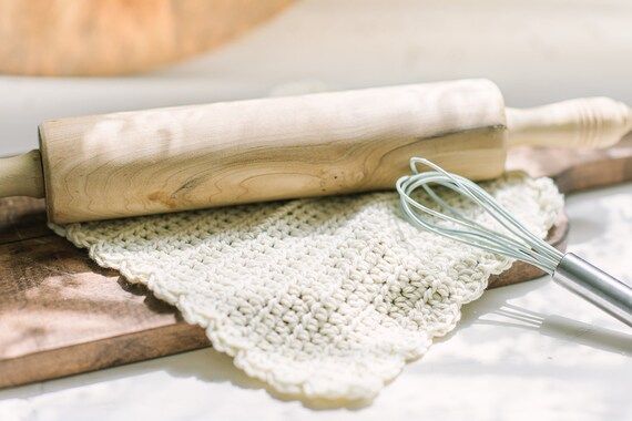 Scallop Washcloth | Handmade Crochet Washcloth | Soft Washcloth Set | Farmhouse Neutral Washcloth... | Etsy (US)