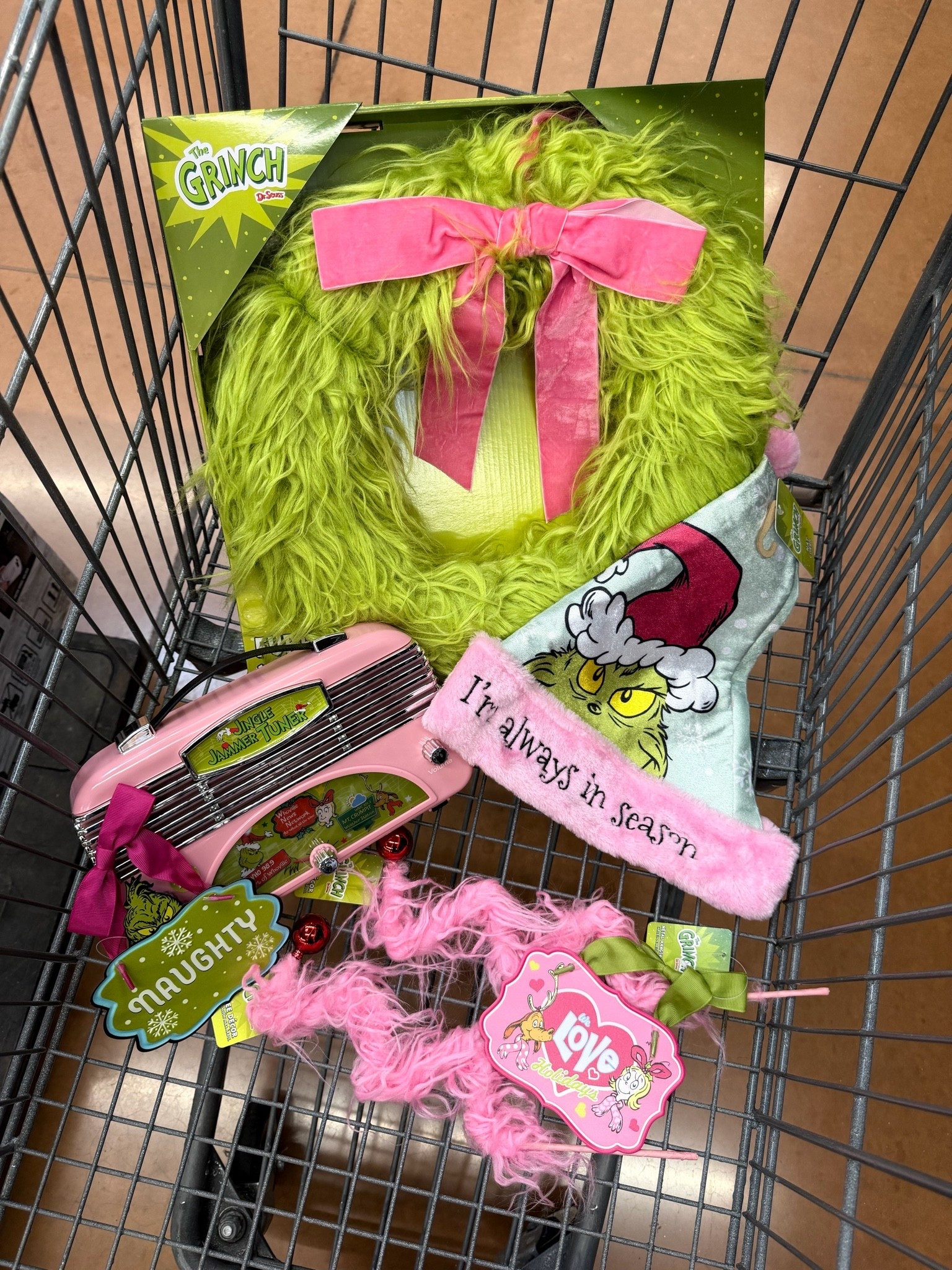 🎀💚 Affordable Grinchmas finds are HERE! 🎄✨

The cutest pink + Grinch Christmas goodies and they’re SO affordable! 😍 From the fuzzy wreath to the “I’m always in season” hat and that adorable pink Grinch jingle jammer tuner… I want it ALL! 💕🎀

Perfect for adding a little Whoville magic to your Christmas decor without spending a ton! 🎄💚

✨ Shop all my Grinchmas finds on LTK! 🛍️

#Grinchmas #ChristmasDecor #GrinchChristmas #LTKFinds #ChristmasFinds

#LTKSeasonal #LTKHome