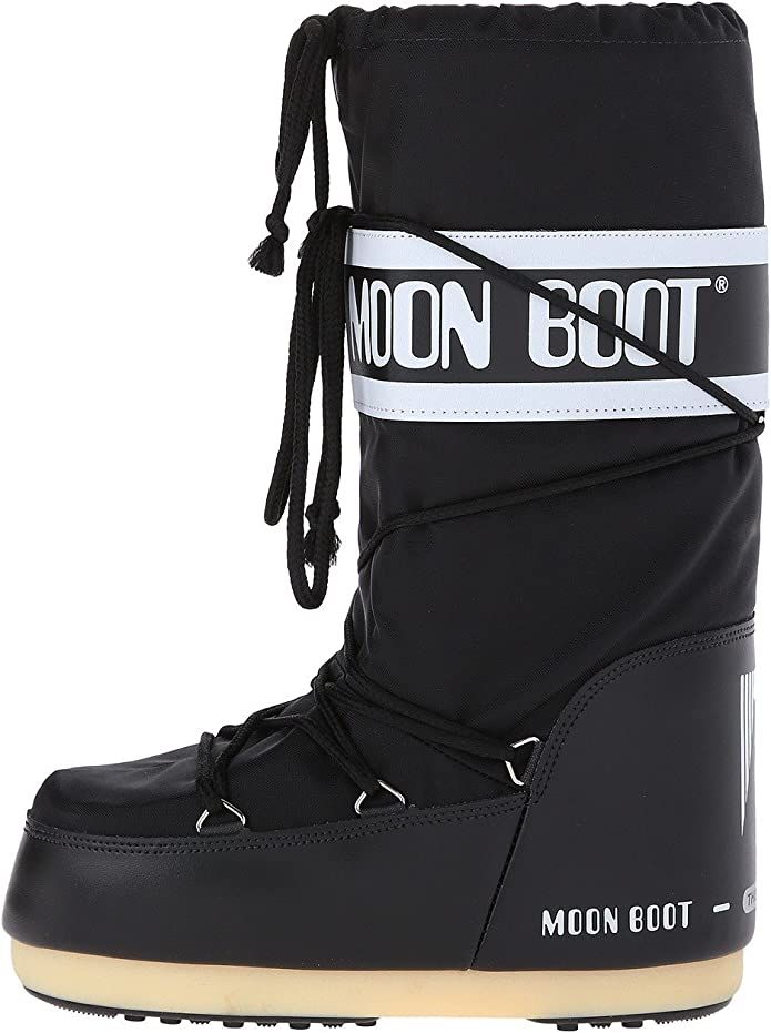 Amazon.com | Moon Boot Women's Cold Weather Fashion Boot,Black,39-41 EU (7-8.5 M US Women's) | Sn... | Amazon (US)