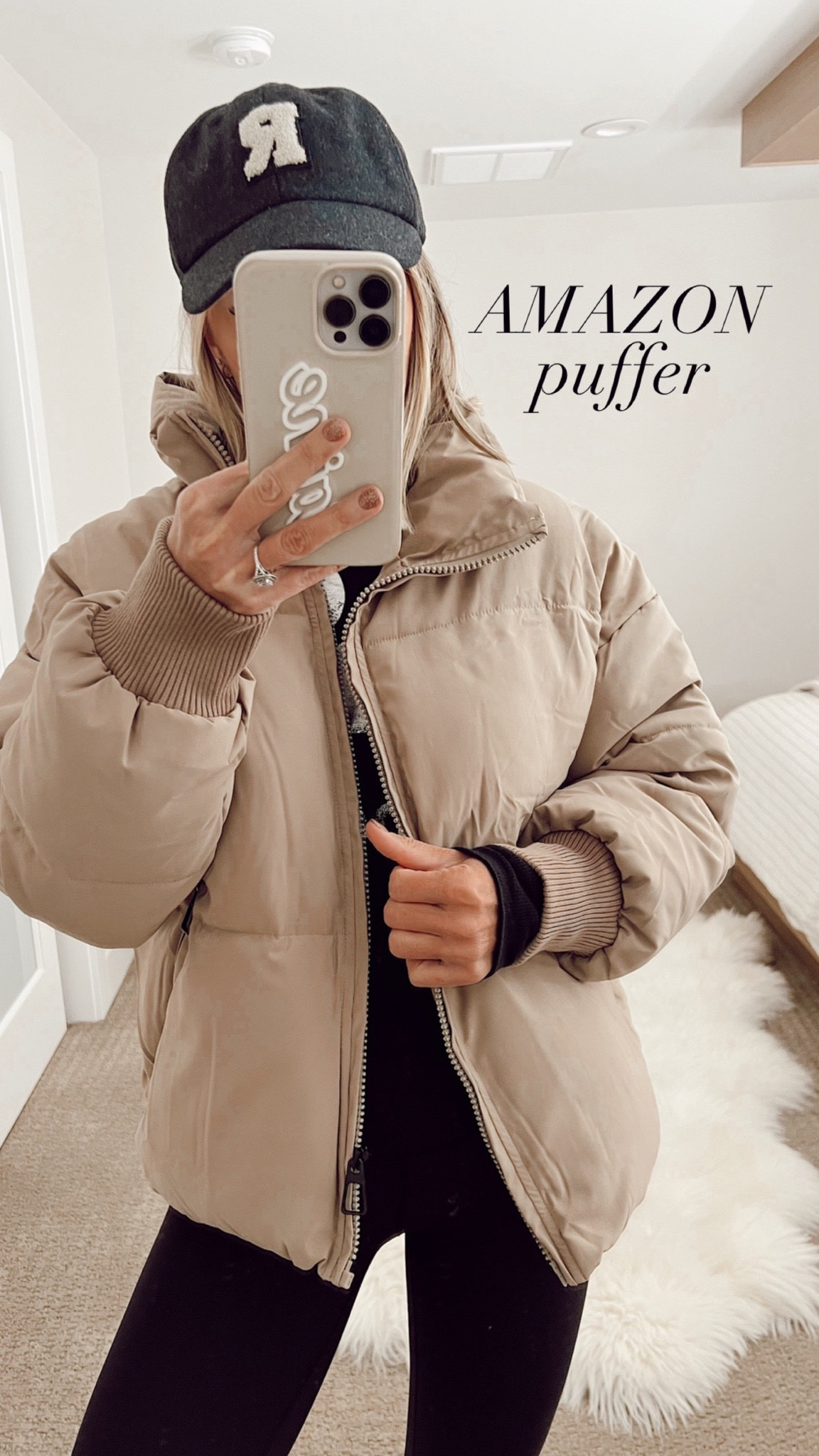 Amazon puffer under $80 and I’m wearing a size small 

#LTKstyletip #LTKfindsunder100