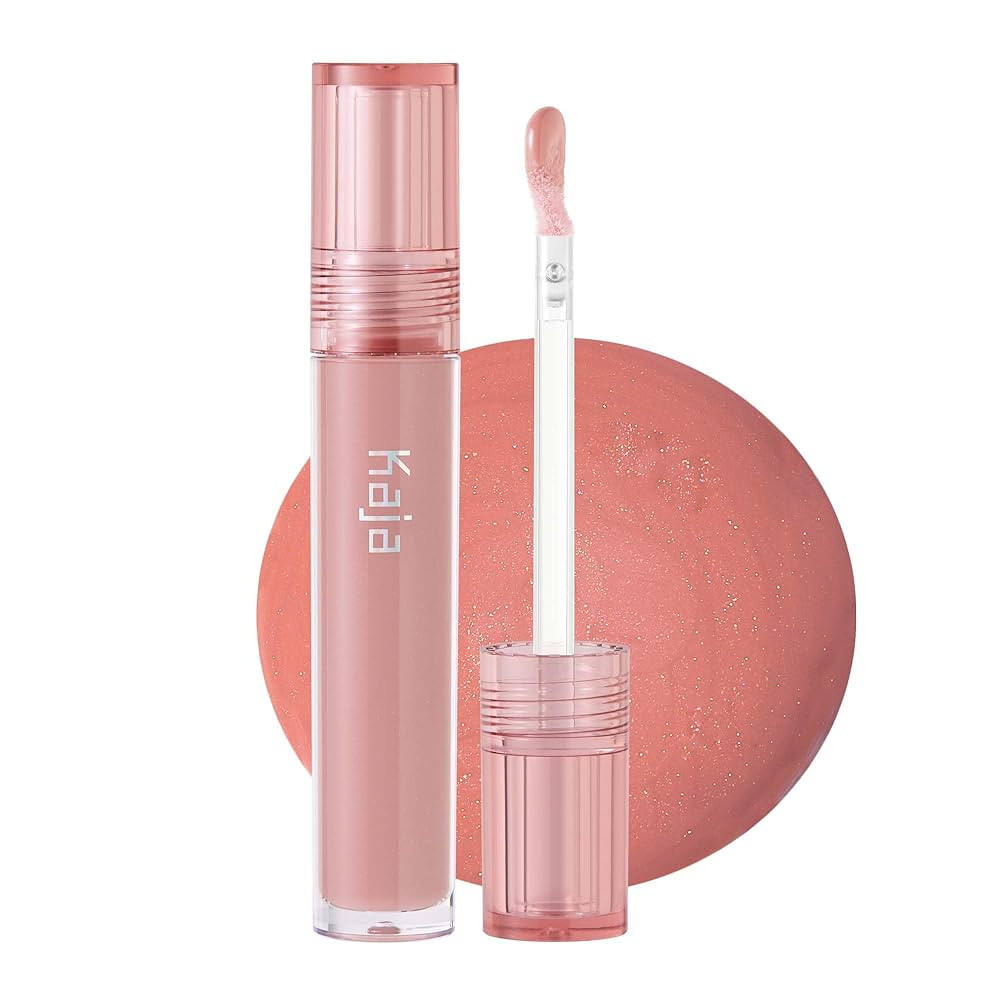 Kaja Lip Gloss - Gloss Shot | with Jojoba Oil, Tinted Shimmer, Hydrating, Non-sticky, Juicy, Nude... | Amazon (US)