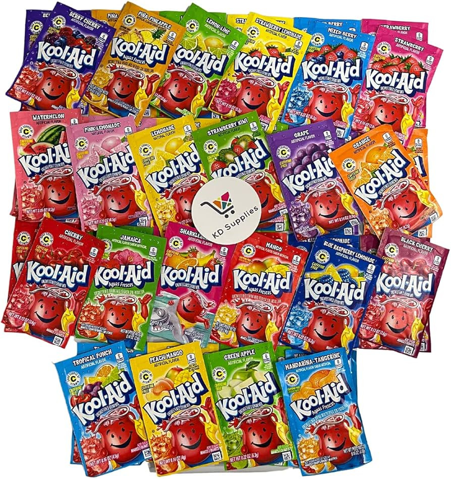 Kool-Aid Ultimate Variety Drink Mix, 22 Flavors (2 Packets of Each Flavor) + BONUS Mystery Flavor | Amazon (US)