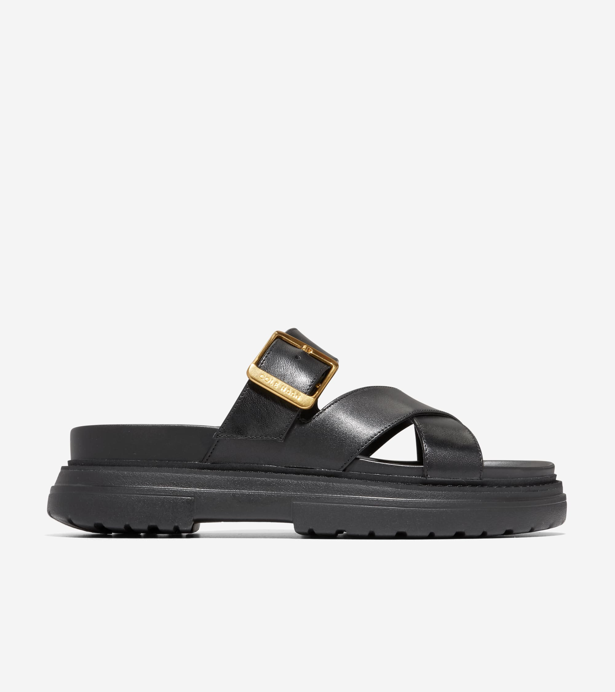 Women's Fraya Slide Sandal in Black | Cole Haan | Cole Haan (US)