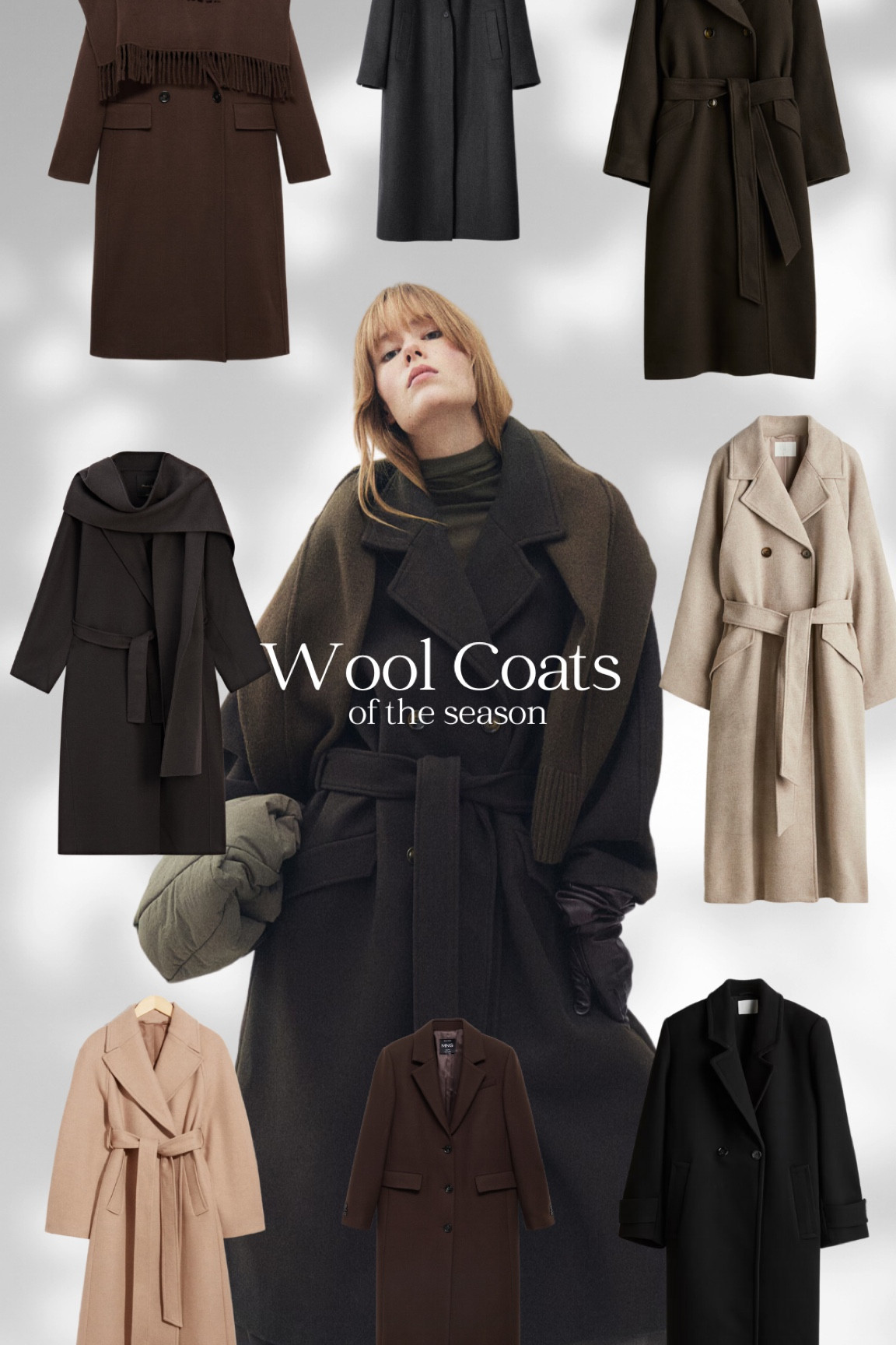 Wool coats of the season 🤍 my tip: size up one or two sizes to make a budget piece look like a designer one 😎 
#woolcoat #mantel 

#LTKdeutschland #LTKwinter #LTKstyletip