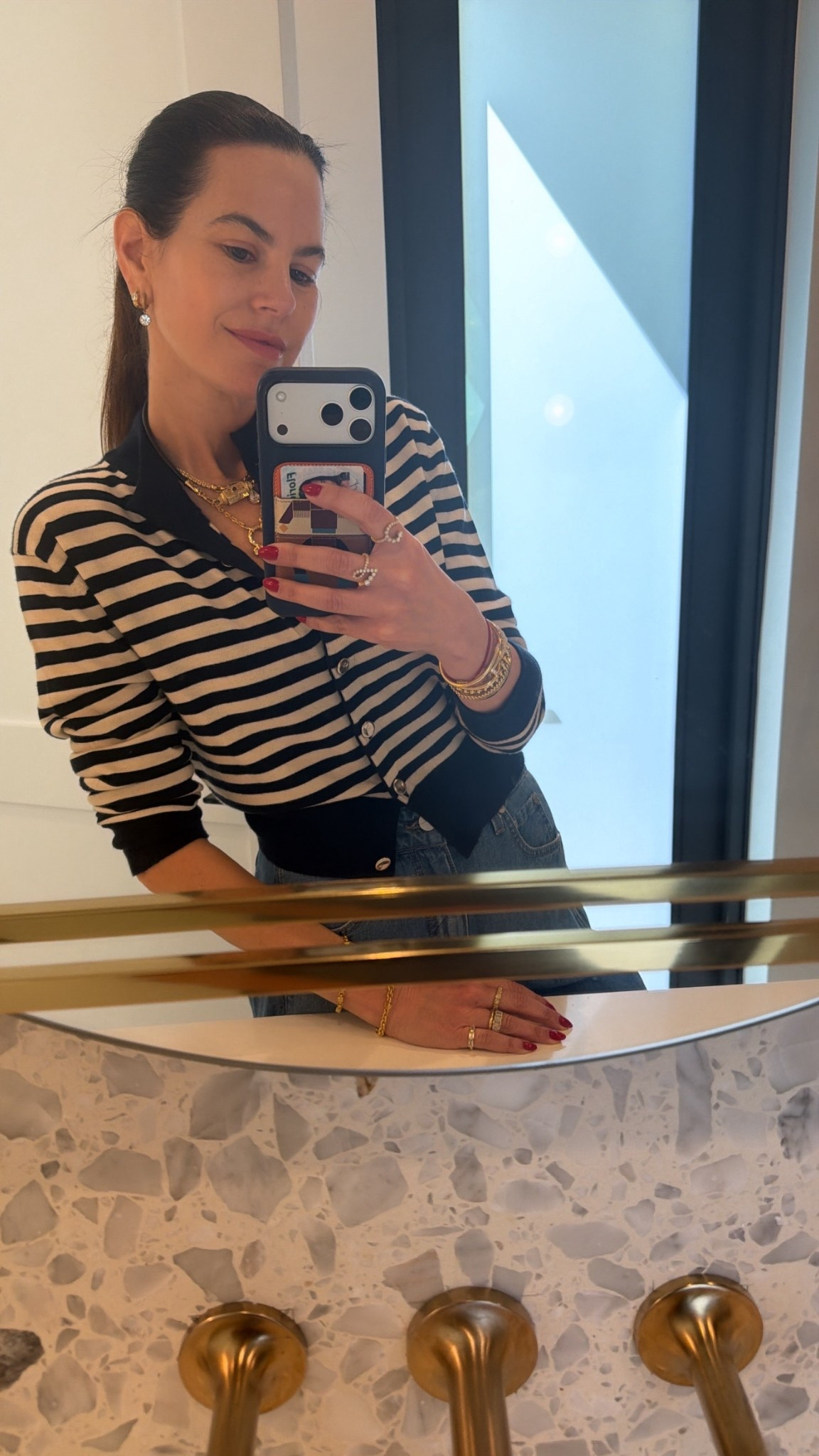 Styling these wide leg jeans for spring! Linking a similar cardigan, mine is old and sold out! Also linked looks for less  

Women’s fashion, spring fashion, spring style, spring outfits, spring outfit inspo, spring ootd, women’s spring outfit, winter to spring style, winter to spring transitional outfit, chic style, mom fashion, mom style, wide leg jeans, high rise jeans




#LTKOver40 #LTKootd #LTKSeasonal