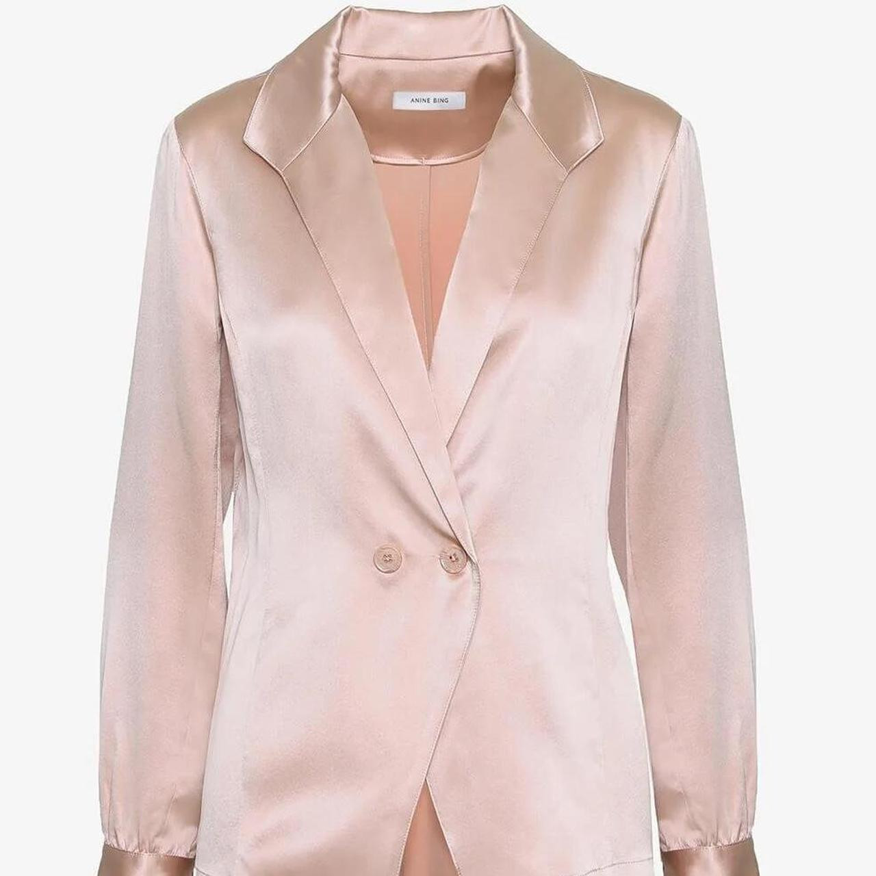 ANINE BING Women's Blouse - Pink - S | Depop US