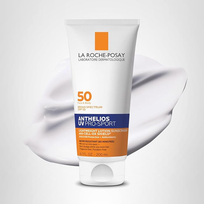 La Roche-Posay Anthelios UV Pro-Sport SPF 50 Sunscreen for Face & Body, Water & Sweat Resistant w... | Amazon (US)
