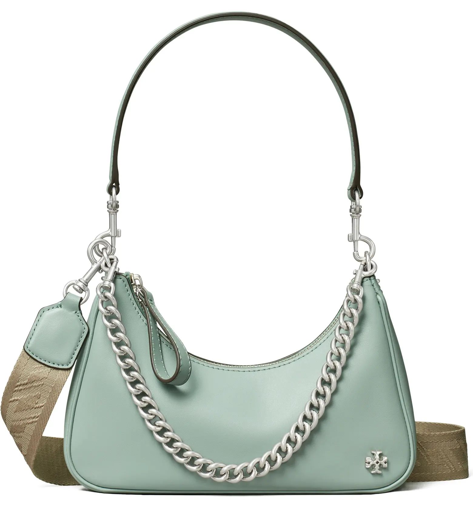Tory Burch 151 Mercer Patent Small Crescent Bag | Nordstrom | Nordstrom