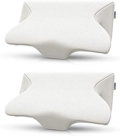 SUTERA Dream Deep Memory Foam Pillow for Sleeping, (2 Pack) Cervical Pillow that relieves neck, b... | Amazon (US)