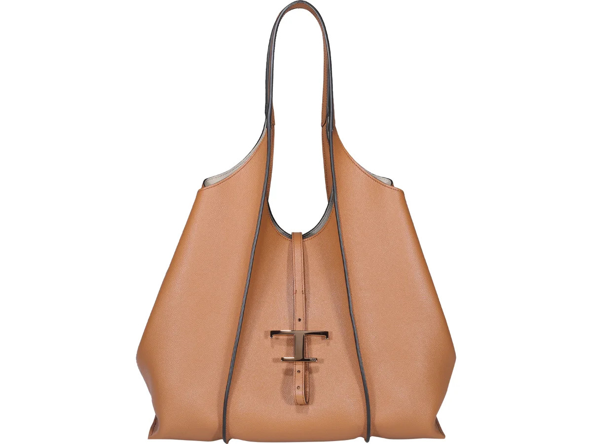 Tod's T Timeless Open-Top Medium Tote Bag | Cettire Global