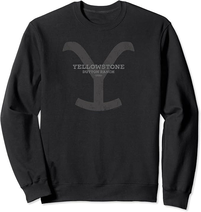 Yellowstone Dutton Ranch Shadow Sweatshirt | Amazon (US)