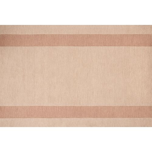 Craven Hand Tufted Border Stripe Rug | One Kings Lane
