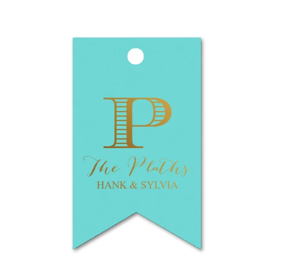 Foil stamped gift tag, Gold foil gift tag, Personalized gift tag, Personalized enclosure card, Pe... | Etsy (US)
