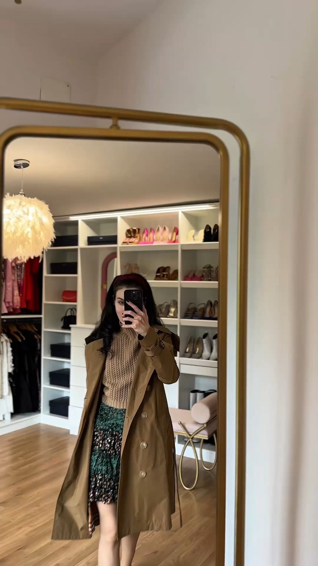 Autumn, boho, preppy, mini boho skirt, brown sweater, camel sweater, short ruffle skirt, brown trench coat, camel trench coat, Burberry trench coat, Gucci shoes, kitten heels, Slingbacks, headband

#LTKSaleAlert #LTKSeasonal #LTKootd