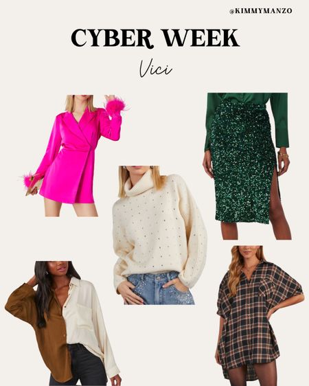 Vici Cyber Week deals! 

Holiday Outfit
Holiday dress
Holiday party
Christmas 

#LTKCyberWeek #LTKsalealert #LTKstyletip