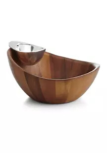 Brown Chip & Dip Server | Belk