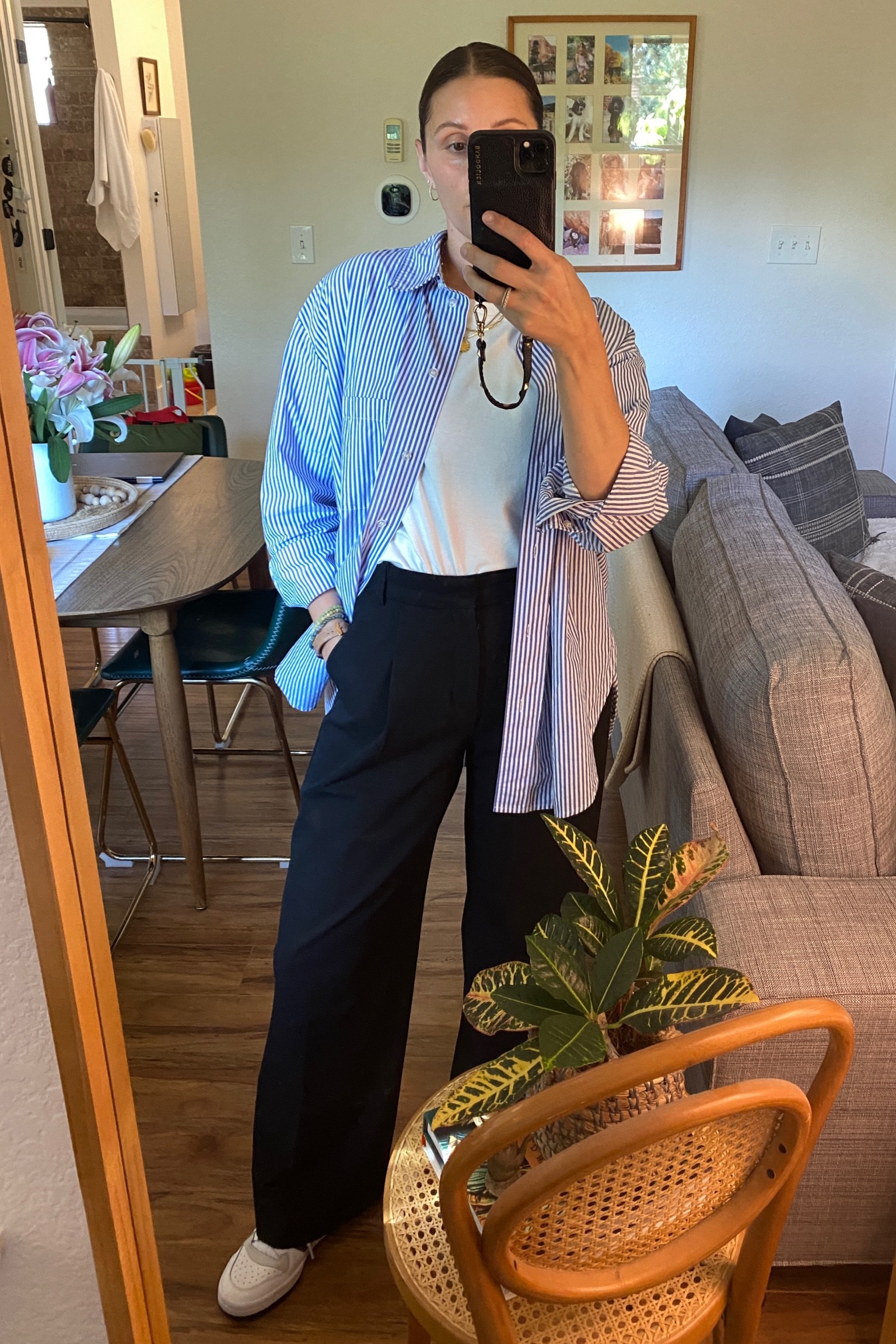 Adidas forum low outfit, fall outfit 2022, oversized button up, drape pants 

#LTKstyletip #LTKshoecrush #LTKfit