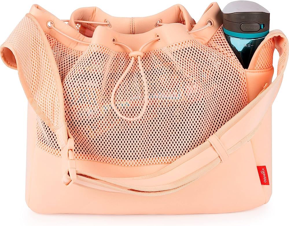 Odyseaco Crossbody Bag & Workout Bags for Women - Lightweight Neoprene Womens Gym Bag, Beach Bags... | Amazon (US)