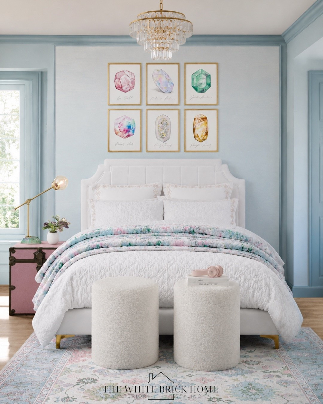 Soft pastel layers, dreamy crystal details, and timeless charm create the sweetest elevated girls bedroom retreat. 
❤️❤️
Girls room, girls bedroom, kids bedroom, blue girls bedroom, blue bedroom design, girls room bed, girls room design, girls room decor, girls room wall art, girls room rug, girls room design, modern girls bedroom, blue bedroom girls room, modern girls bedroom, girls room design ideas, girls room bedding, Kendra Scott bedroom, Kendra Scott, girls room decor ideas, girls room lighting, girls room rug, blue and pink girls bedroom, girls room nightstand, girls room theme, girls room modern, teen girl, teen girl bedroom, teen bedroom, teen room, pottery barn kids, pottery barn teen, wayfair, wayfair girls room

#LTKSeasonal #LTKKids #LTKHome