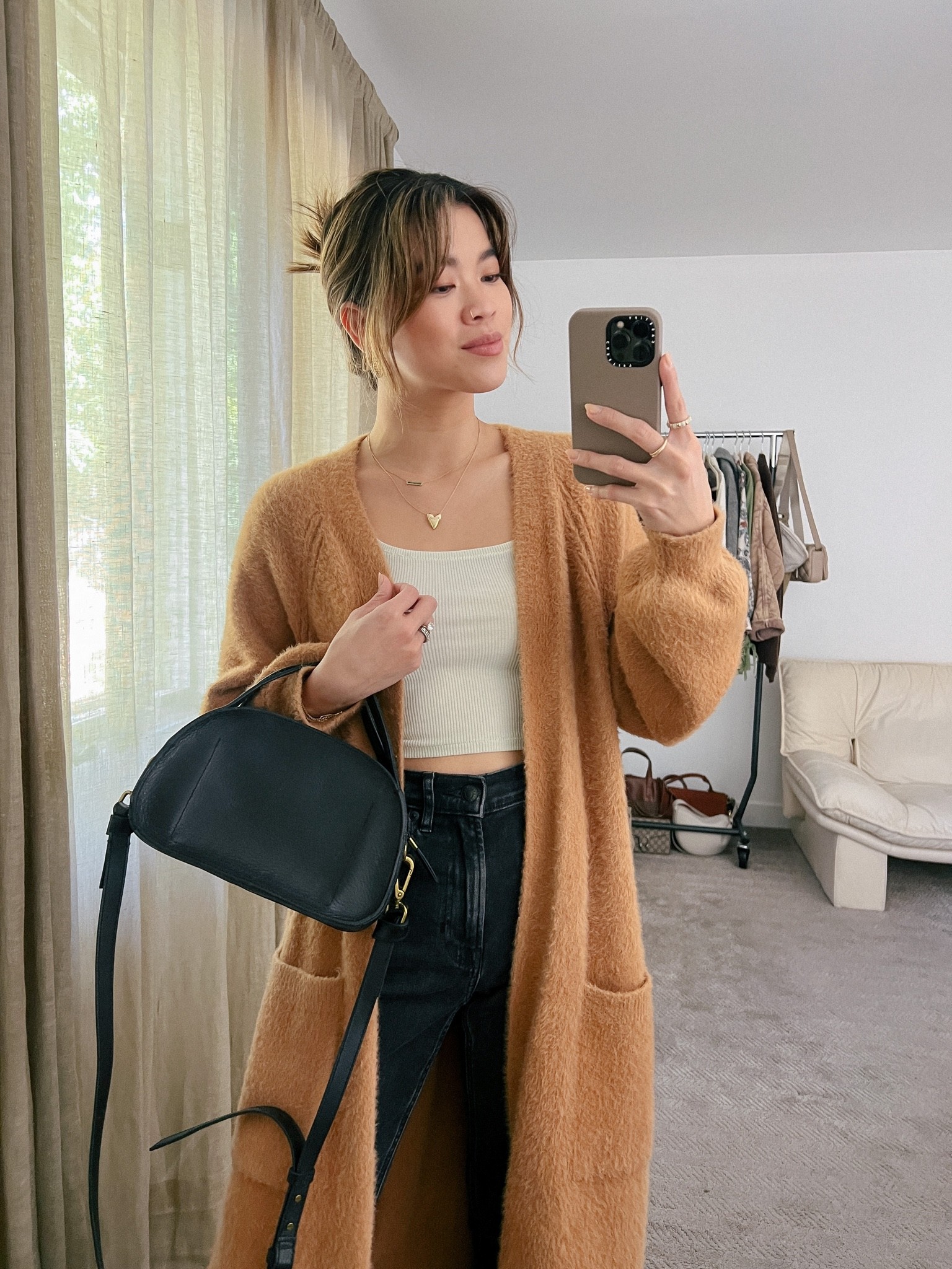 Cozy duster cardigan with Everlane black denim and black booties! 

#fall
#fallstyle
#fallfashion
#falloutfits
#shacket
#blazer 
#cardigan 
#denim
#jeans 
#booties
#revolve 
#everlane 
#madewell 


#LTKSeasonal #LTKworkwear #LTKstyletip