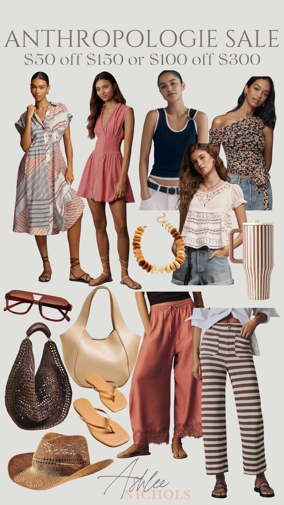 Take $50 off $150 or $100 off $300 at Anthropologie!

Spring style, striped pants, spring dress, spring outfit

#LTKSeasonal #LTKootd #LTKSaleAlert