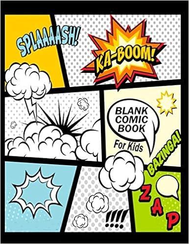 Blank Comic Book For Kids : Create Your Own Comics With This Comic Book Journal Notebook: Over 10... | Amazon (US)