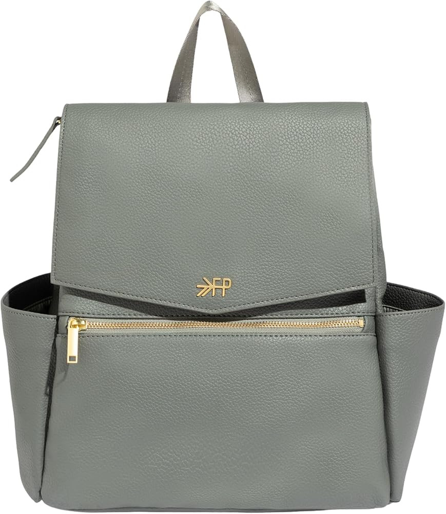 Freshly Picked Mini Diaper Bag II Backpack – Premium Vegan Leather Small Baby Bag with Changing... | Amazon (US)