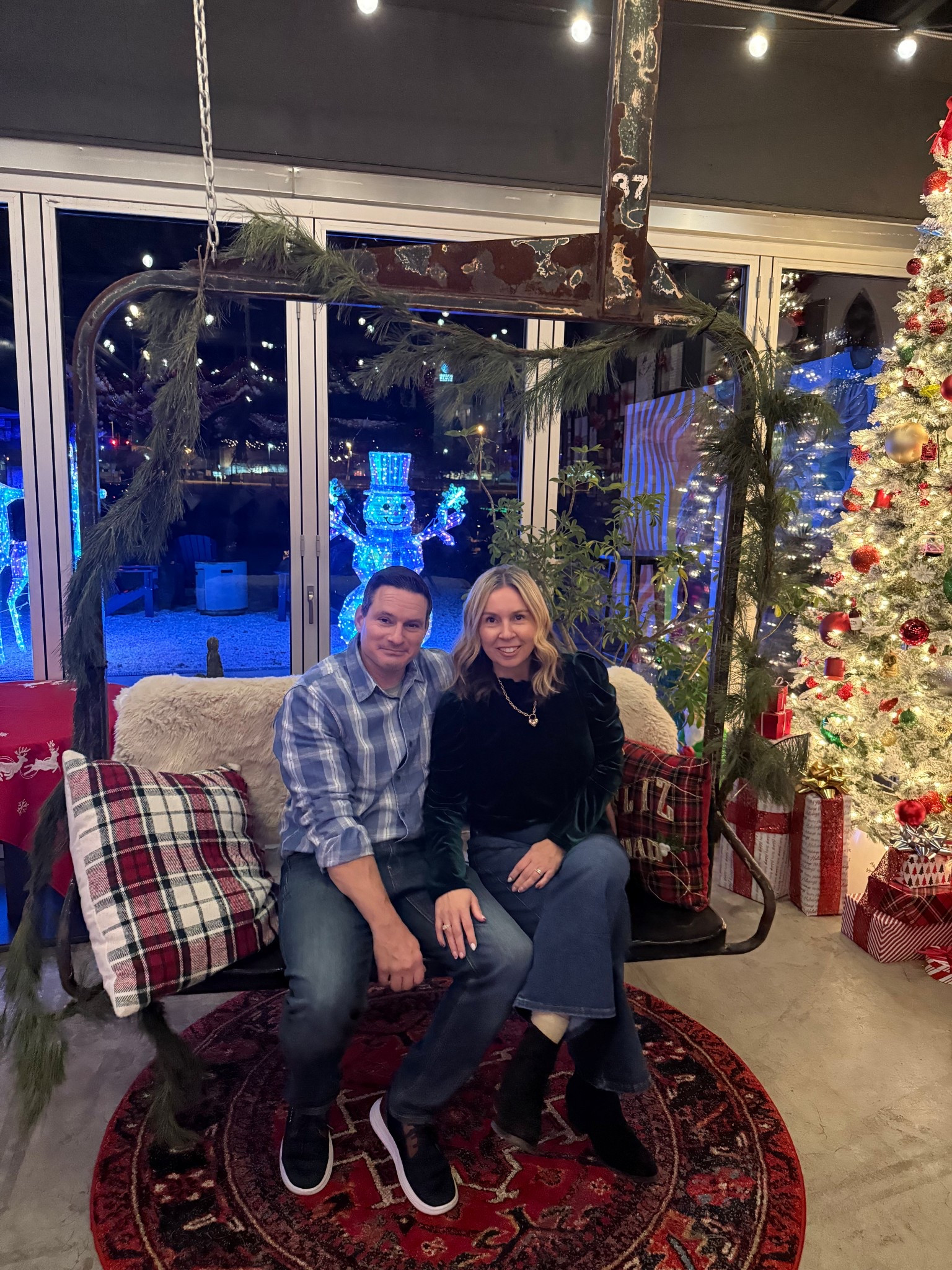 Fun night! Picture was a little dark but I’m wearing the green velvet top in a medium, jeans are a size 8. Amazon fashion, holiday outfit

#LTKFindsUnder50 #LTKHoliday #LTKootd