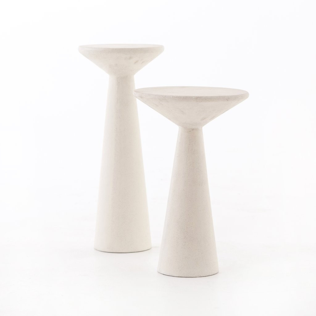 Ravine Concrete Accent Tables, Set Of 2 – BURKE DECOR | Burke Decor