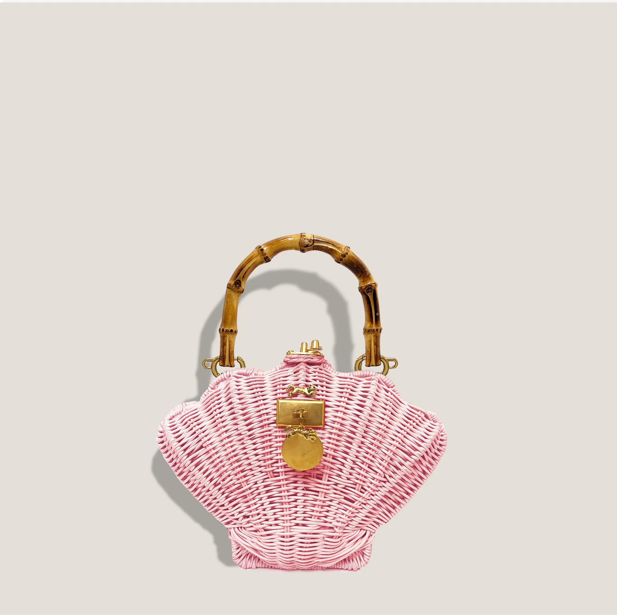 MME.MINK SHELL Clutch  - PINK | MME.MINK