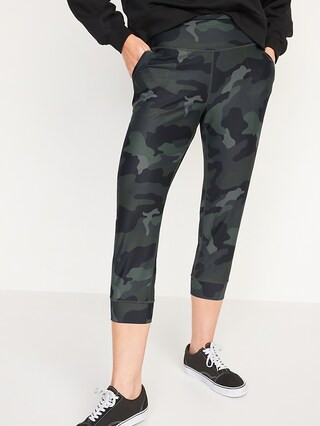 High-Waisted PowerSoft Crop Jogger Pants for Women | Old Navy (US)