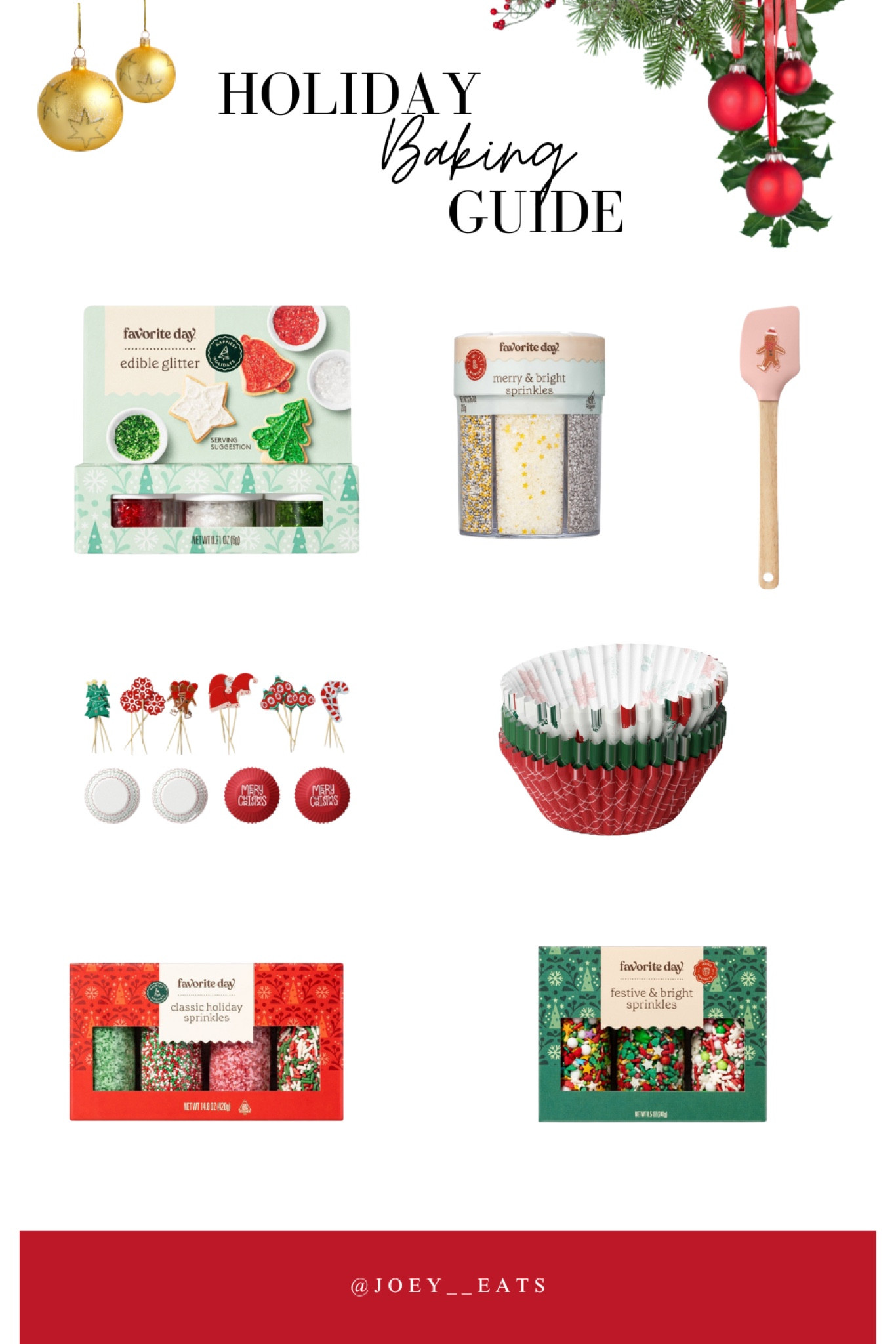 Transform your baking adventures with premium tools from the LTK shop. Elevate your creations with vibrant sprinkles, stylish cupcake holders, and dazzling edible glitter. Explore our curated selection of baking essentials to add a touch of magic to your kitchen. Unleash your inner pastry artist and make every treat extraordinary.

#LTKparties #LTKfamily #LTKSeasonal